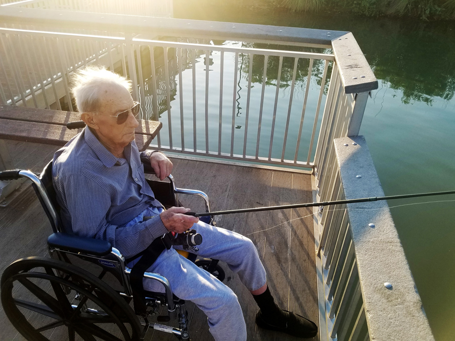Gone fishin'
